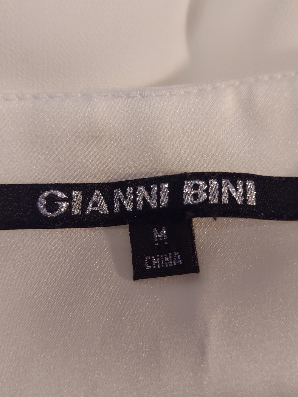 Gianni Bini Women's White Lace Mini Slip Cocktail Dress Size M - Picture 3 of 10